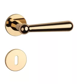   APRILE ROSEMARY Körrozettás R SUPER SLIM 5MM LG - Fényes arany színű BB