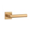 APRILE SALICE Square Rosette Q SUPER SLIM 5MM KG - Satin Gold Colored (ONLY THE HANDLE ON THE UPPER ROSETTE)