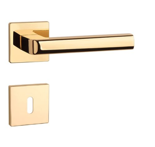 APRILE SALICE Quadrat Q SUPER SLIM 5MM LG Helle Goldfarbe BB