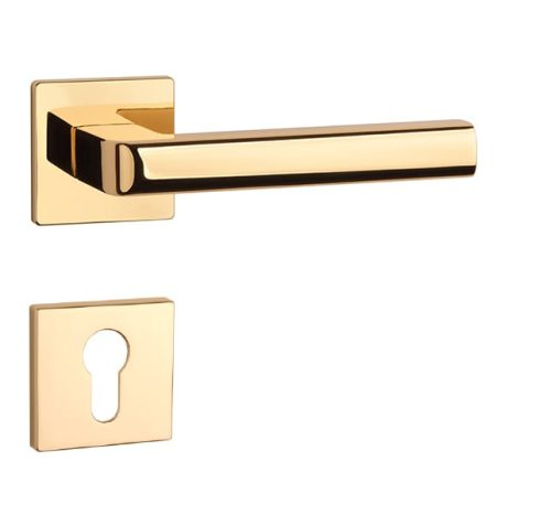 APRILE SALICE Quadrat Q SUPER SLIM 5MM LG Glänzende Goldfarbe PZ