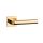 APRILE SALICE Square Rosette Q SUPER SLIM 5MM LG - Shiny Gold Colored (ONLY THE HANDLE ON THE UPPER ROSETTE)