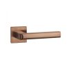 APRILE SALICE Square Rosette Q SUPER SLIM 5MM PN PVD - Copper PVD coating (ONLY THE HANDLE ON THE UPPER ROSETTE)