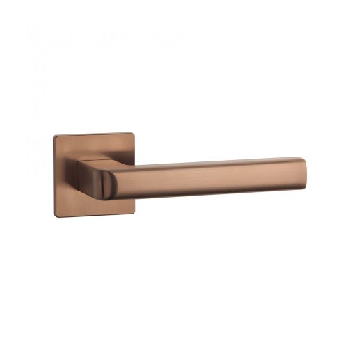 APRILE SALICE Square Rosette Q SUPER SLIM 5MM PN PVD - Copper PVD coating (ONLY THE HANDLE ON THE UPPER ROSETTE)