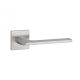 APRILE SALVIA Square Rosette Q SUPER SLIM 5MM DSC - Satin Chrome (ONLY THE HANDLE ON THE UPPER ROSETTE)