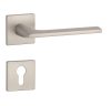 APRILE SALVIA Square Rosette Q SUPER SLIM 5MM SNM - Satin Nickel PZ