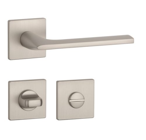 APRILE SALVIA Square Rosette Q SUPER SLIM 5MM SNM - Satin Nickel WC