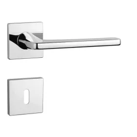   APRILE SETIA Rozetă pătrată Q SUPER SLIM 5MM LC - Luminos Crom BB
