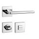 APRILE SETIA Square Rosette Q SUPER SLIM 5MM LC - Bright Chrome WC