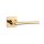 APRILE SETIA Square Rosette Q SUPER SLIM 5MM LG - Shiny Gold Colored (ONLY THE HANDLE ON THE UPPER ROSETTE)