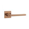 APRILE SETIA Square Rosette Q SUPER SLIM 5MM PN PVD - Copper PVD coating (ONLY THE HANDLE ON THE UPPER ROSETTE)