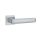 APRILE STELLA Square Rosette Q SLIM 7MM SC - Satin Chrome (ONLY THE HANDLE ON THE UPPER ROSETTE)