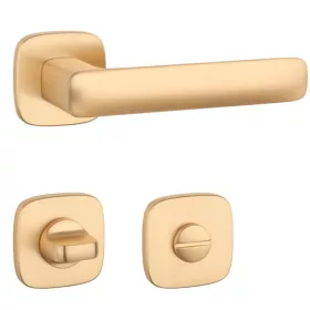   APRILE STELLA Rozetă pătrată QR SLIM 7MM KG - WC Satin Aur