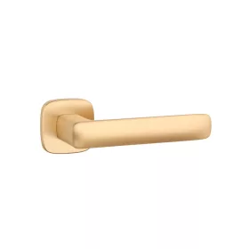   APRILE STELLA Square rosette QR SLIM 7MM KG - Satin Gold (ONLY HANDLE ON THE UPPER ROSETTE)