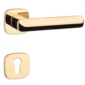   APRILE STELLA Rozetă pătrată QR SLIM 7MM LG - Luminos Aur PZ