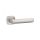 APRILE STELLA Square Rosette QR SLIM 7MM SNM - Satin Nickel (ONLY THE HANDLE ON THE UPPER ROSETTE)