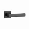 APRILE TILIA Quadrat Q SUPER SLIM 5MM BK Schwarzes WC