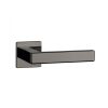 APRILE TILIA Square Rosette Q SUPER SLIM 5MM US PVD - Shiny anthracite PVD (ONLY THE HANDLE ON THE UPPER ROSETTE)