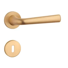   APRILE TULIPA Körrozettás R SLIM 7MM KG - Szatén arany színű BB