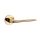 APRILE VIOLA Round Rosette R SUPER SLIM 5MM LG - Shiny Gold Colored (ONLY THE HANDLE ON THE UPPER ROSETTE)