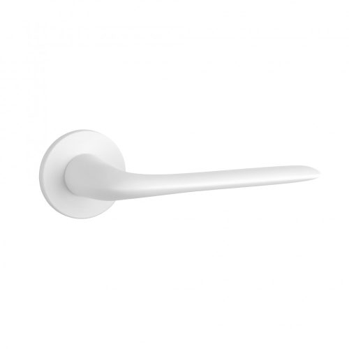 APRILE VIOLA Round Rosette R SUPER SLIM 5MM WH - White (ONLY THE HANDLE ON THE UPPER ROSETTE)