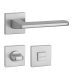 APRILE YUKA Square Rosette Q SLIM 7MM SC - Satin Chrome WC