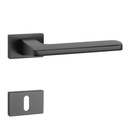   APRILE YUKA Rozetă dreptunghiulară RT SLIM 7MM BK - Negru BB