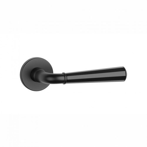 APRILE MARIGOLD Round Rosette R SLIM 7MM BK - Black (ONLY THE HANDLE ON THE UPPER ROSETTE)