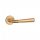 APRILE MARIGOLD Round Rosette R SLIM 7MM KG - Satin Gold Colored (ONLY THE HANDLE ON THE UPPER ROSETTE)