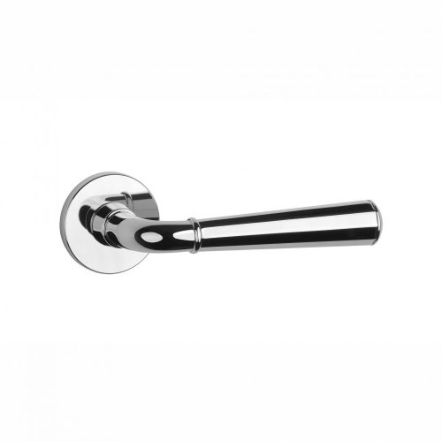 APRILE MARIGOLD Round Rosette R SLIM 7MM LC - Shiny Chrome (ONLY THE HANDLE ON THE UPPER ROSETTE)