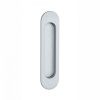 Oval sliding door shell APRILE 7040 Satin chrome