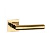 APRILE ARABIS Square Rosette Q SLIM 7MM GOLD PVD - Shiny Gold Colored PVD (ONLY THE HANDLE ON THE UPPER ROSETTE)