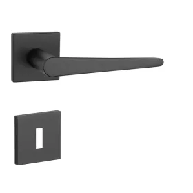 APRILE ARNICA Rozetă Pătrată Q SLIM 7MM NEGRU - Negru BB