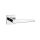 APRILE ARNICA Square Rosette Q SLIM 7MM CP - Shiny Chrome (ONLY THE HANDLE ON THE UPPER ROSETTE)