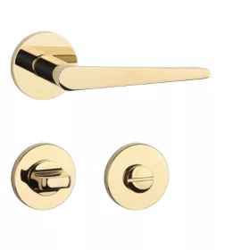   APRILE ARNICA Körrozettás R SLIM 7MM GOLD PVD - Fényes arany színű PVD bevonat WC