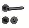 APRILE CYNIA Rozeta Rotunda R SLIM 7MM Negru - Negru WC