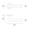 APRILE CYNIA Rozeta Rotunda R SLIM 7MM CP - Luminos crom PZ