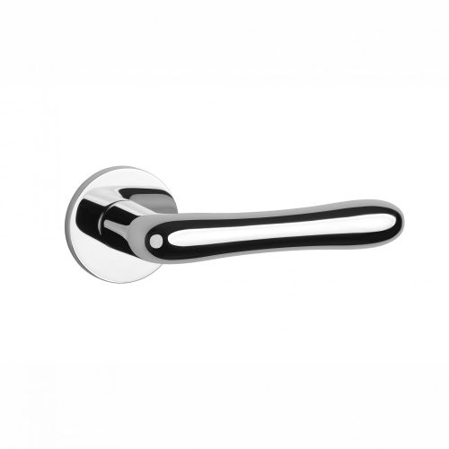 APRILE CYNIA Round Rosette R SLIM 7MM CP - Shiny Chrome (ONLY THE HANDLE ON THE UPPER ROSETTE)