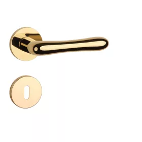   APRILE CYNIA Körrozettás R SLIM 7MM GOLD PVD  - Fényes arany színű PVD BB