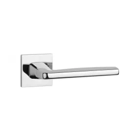   APRILE ERBA Square Rosette Q SLIM 7MM CP - Bright Chrome (ONLY THE HANDLE ON THE UPPER ROSETTE)