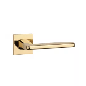   APRILE ERBA Square Rosette Q SLIM 7MM GOLD PVD - Bright Gold Colored PVD (ONLY THE HANDLE ON THE UPPER ROSETTE)