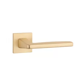   APRILE ERBA Square Rosette Q SLIM 7MM GOLD SATIN - Satin Gold Colored (ONLY THE HANDLE ON THE UPPER ROSETTE)