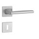 APRILE ERBA Square Rosette Q SLIM 7MM MSC - Satin Chrome BB