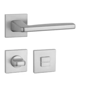   APRILE ERBA Rozetă Pătrată Q SLIM 7MM MSC - WC Cromat Satinat
