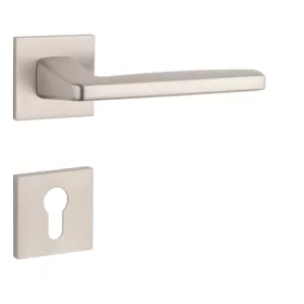   APRILE ERBA Rozetă pătrată Q SLIM 7MM MSN - Nichel satinat PZ