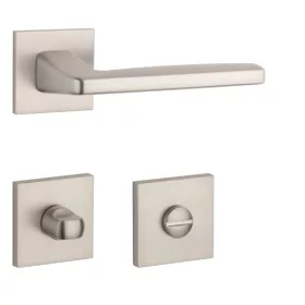   APRILE ERBA Rozetă Pătrată Q SLIM 7MM MSN - WC Nichel Satinat