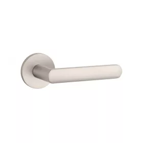   APRILE FRAGOLA Round Rosette R SLIM 7MM MSN - Satin Nickel (ONLY THE HANDLE ON THE UPPER ROSETTE)