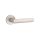 APRILE FRAGOLA Round Rosette R SLIM 7MM MSN - Satin Nickel (ONLY THE HANDLE ON THE UPPER ROSETTE)