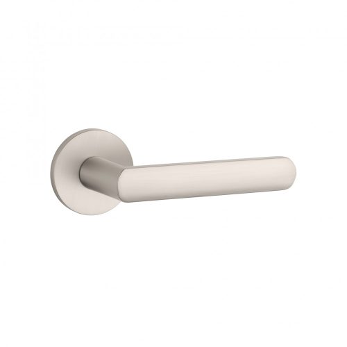 APRILE FRAGOLA Round Rosette R SLIM 7MM MSN - Satin Nickel (ONLY THE HANDLE ON THE UPPER ROSETTE)