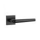 APRILE FUNKIA Square Rosette Q SLIM 7MM BLACK - Black (ONLY THE HANDLE ON THE UPPER ROSETTE)