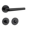 APRILE FUNKIA Rozeta Rotunda R SLIM 7MM Negru - Negru WC